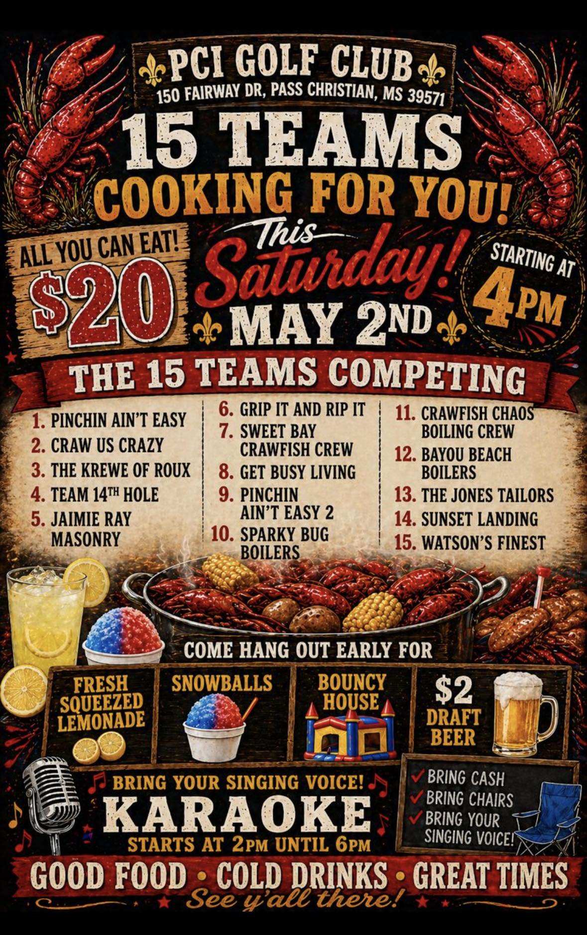 This Saturday!!! Check it out!!!