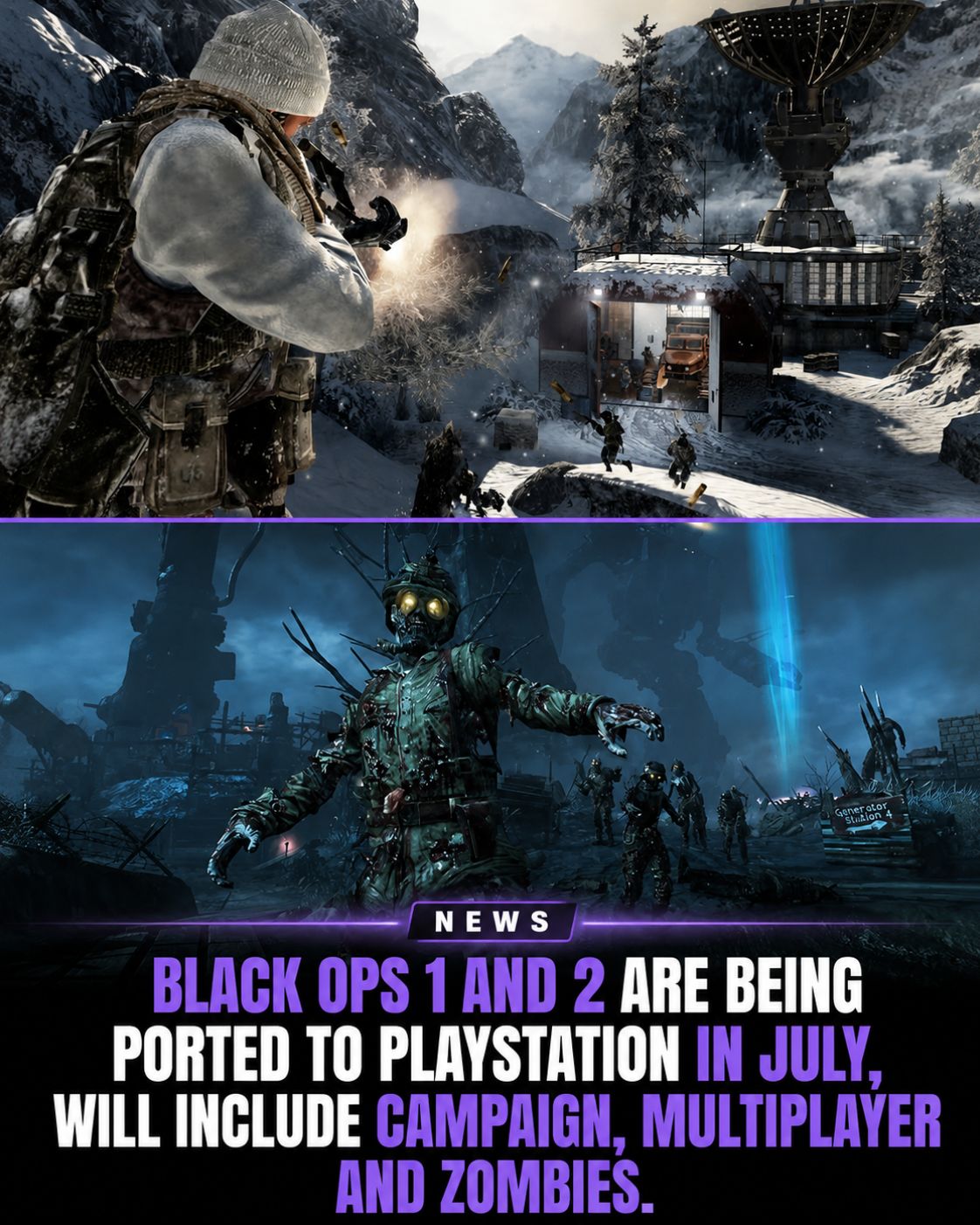 Call of Duty Black Ops Zombies ported to PS Vita