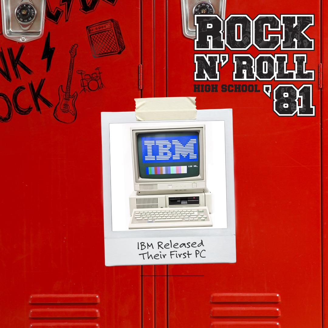 Did you know IBM released their first home PC back in 1981 What