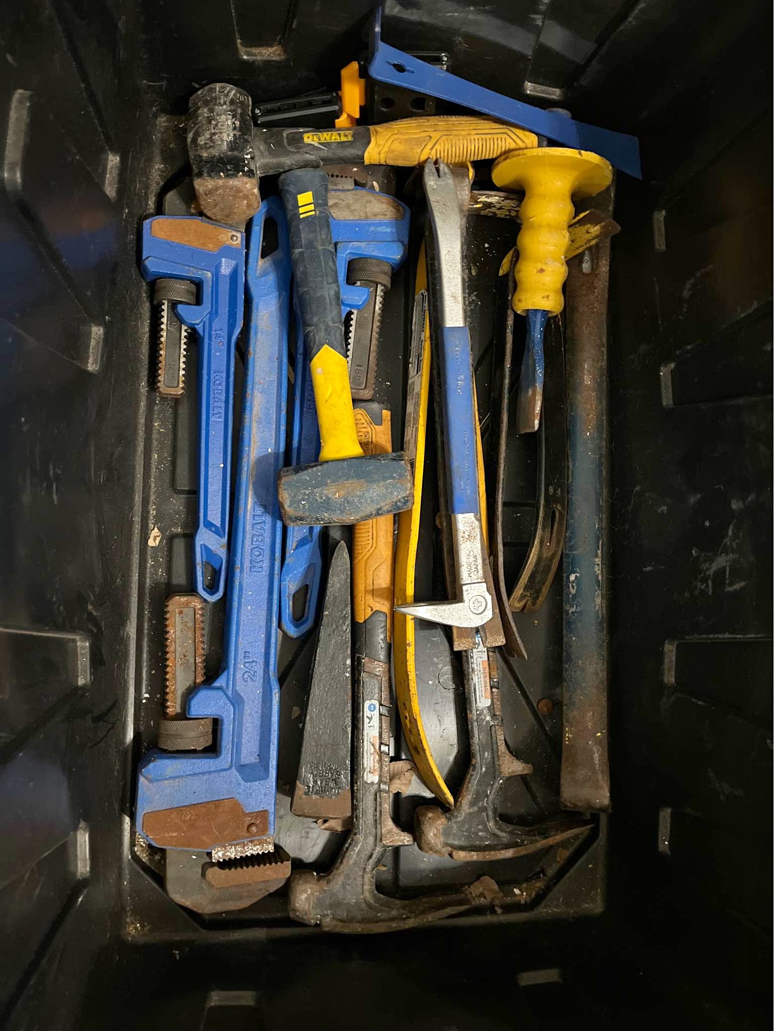 Demolition Tools And Tool Belt with pouches - Tool Boxes, Belts ...