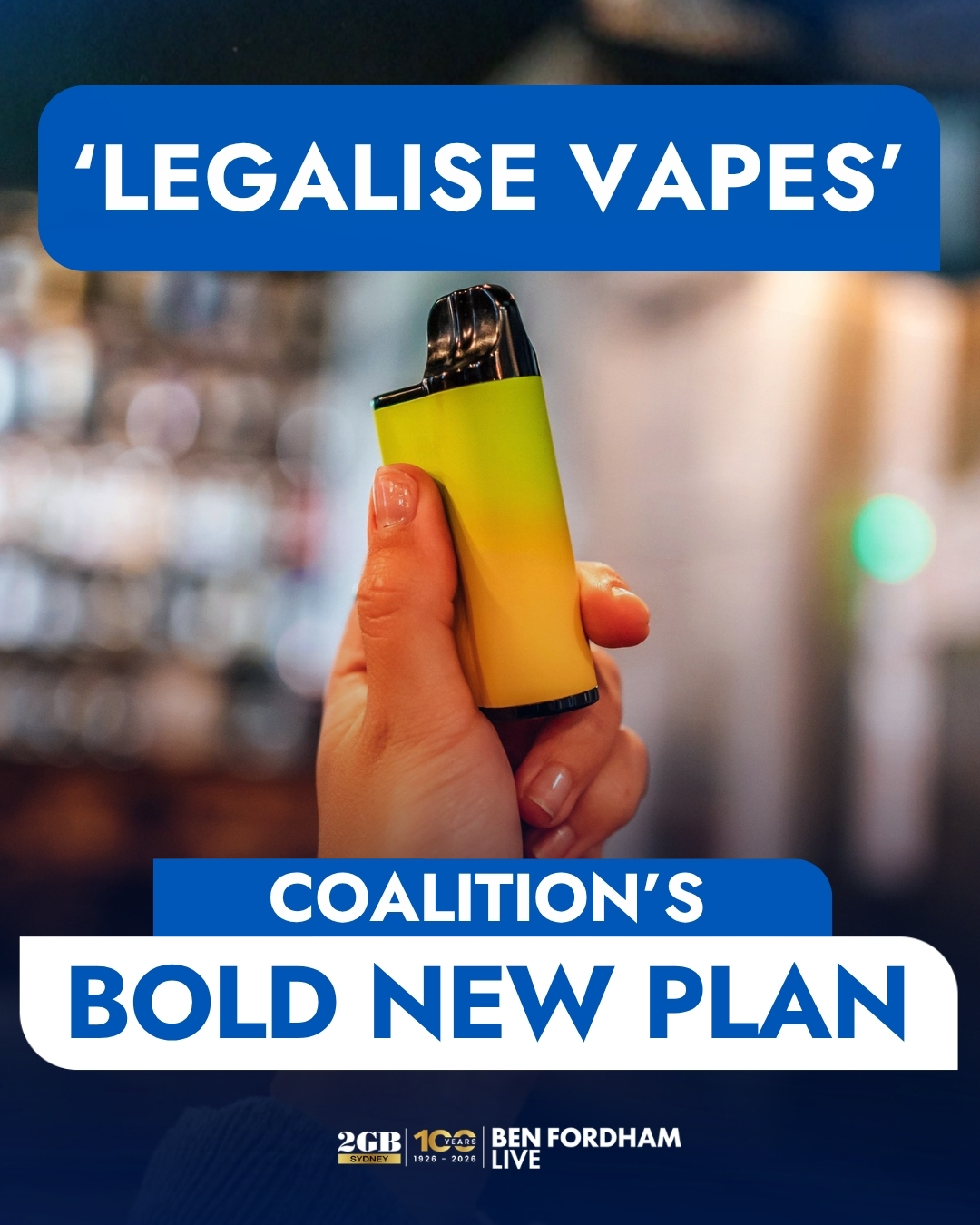 vape prices sydney The Coalition wants to legalise vapes. Angus Taylor has proposed making them freely available. It's part of his plan to crackdown on the tobacco black market. Listen to the details HERE. 🎧https://omny.fm/shows/ben-fordham-full-show/legalise-vapes Lookah Flavor:Florida Gold From VAPINGVIBE: VOOPOO Drag