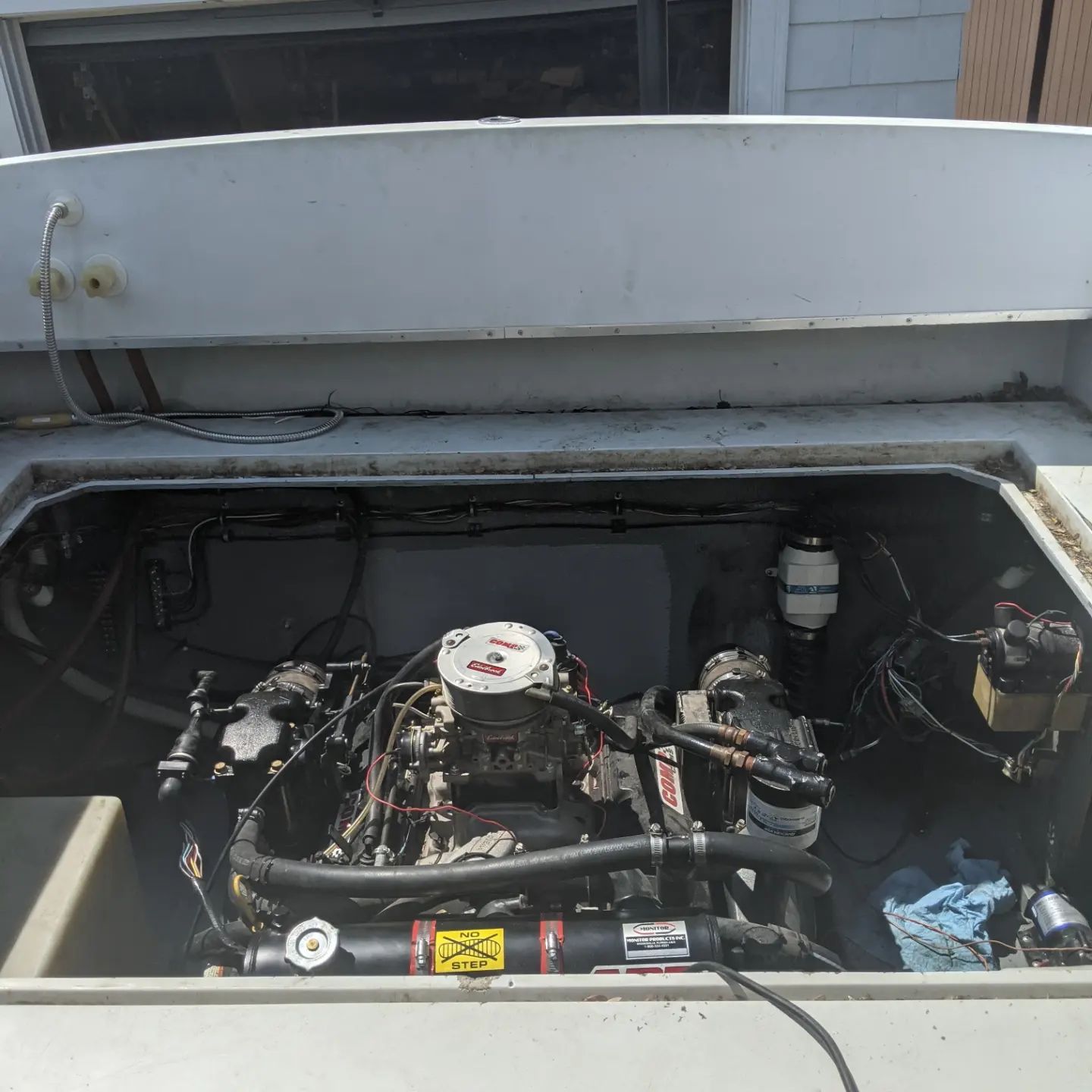 2020 454 Big Block Chevy boat engine... - Aronson Racing Lab