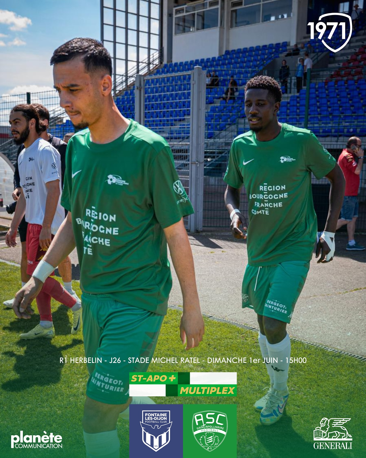 ASC Saint-Apollinaire Football - La fin du championnat est toute proche ...