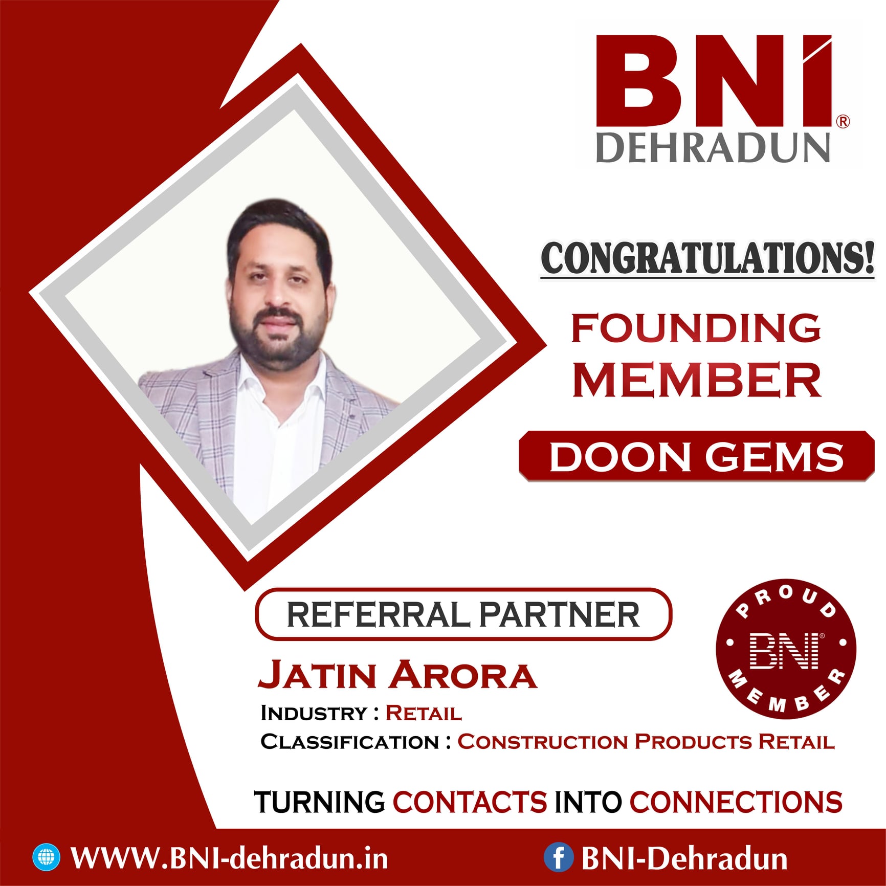 Dehradun is changing the way we do... - BNI Dehradun, India