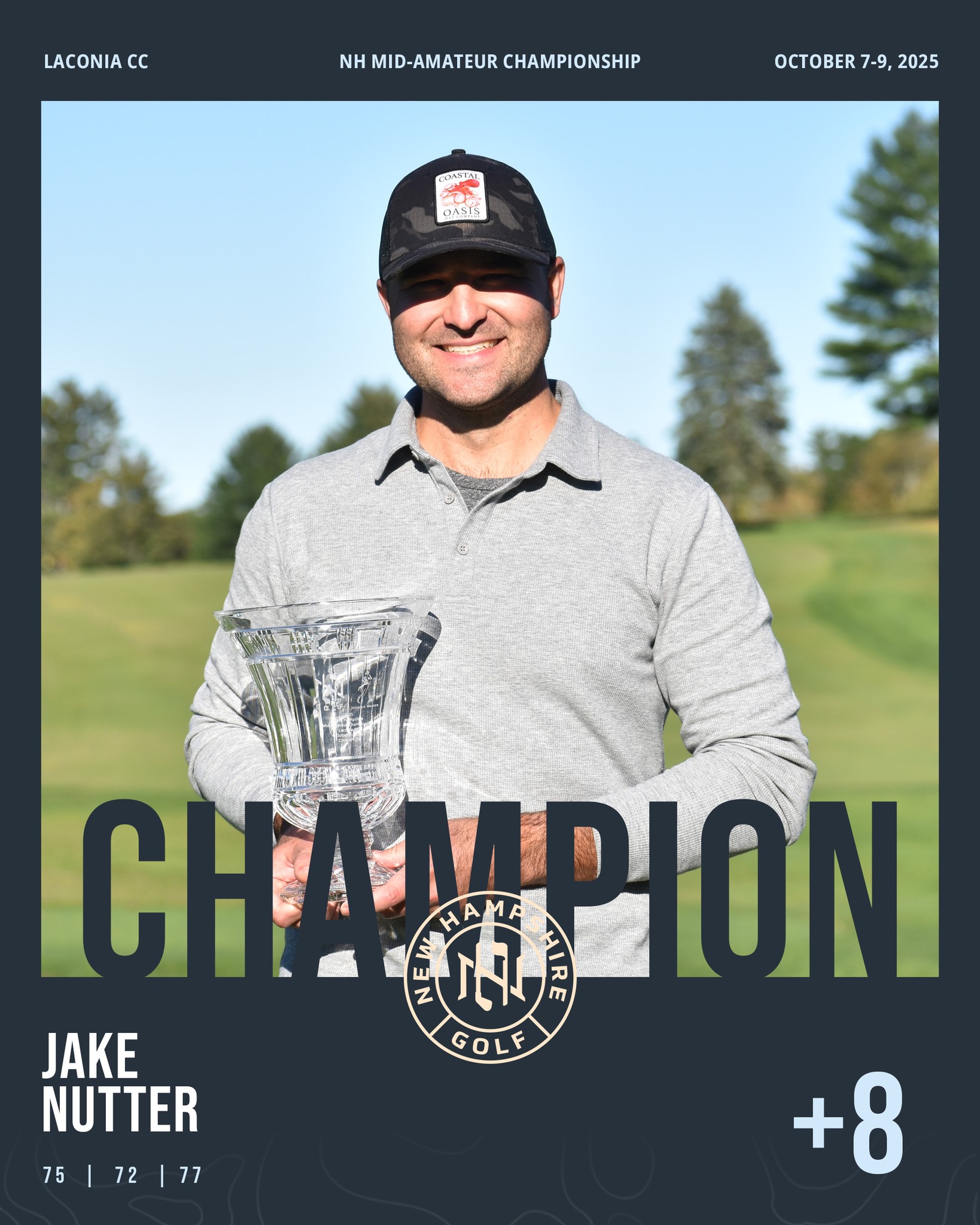 🏆 WHAT. A. FINISH. Battling cold... - New Hampshire Golf | Facebook