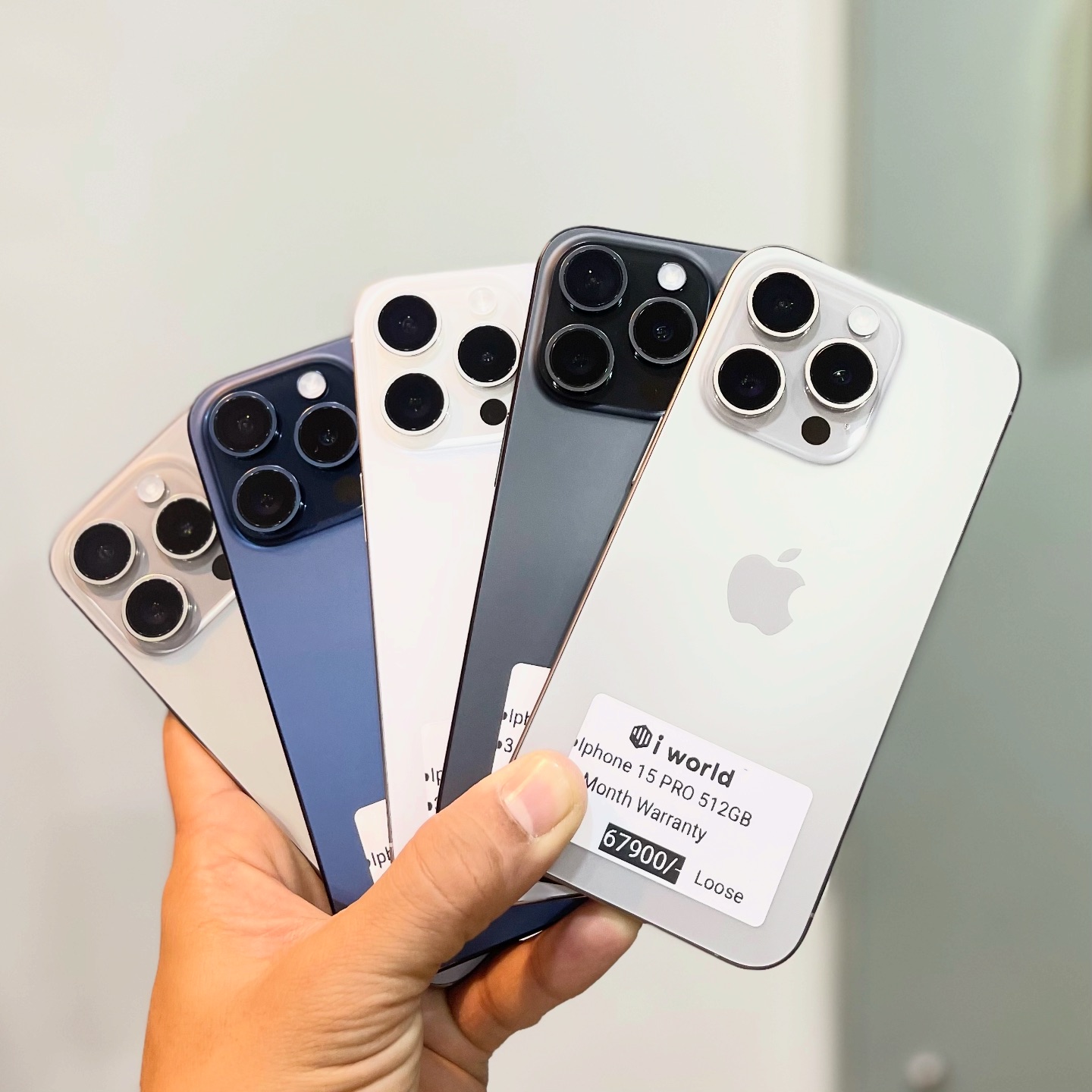 Model - Iphone 15 Pro*? *Storage - 512GB*? *Warranty - 3 Month 