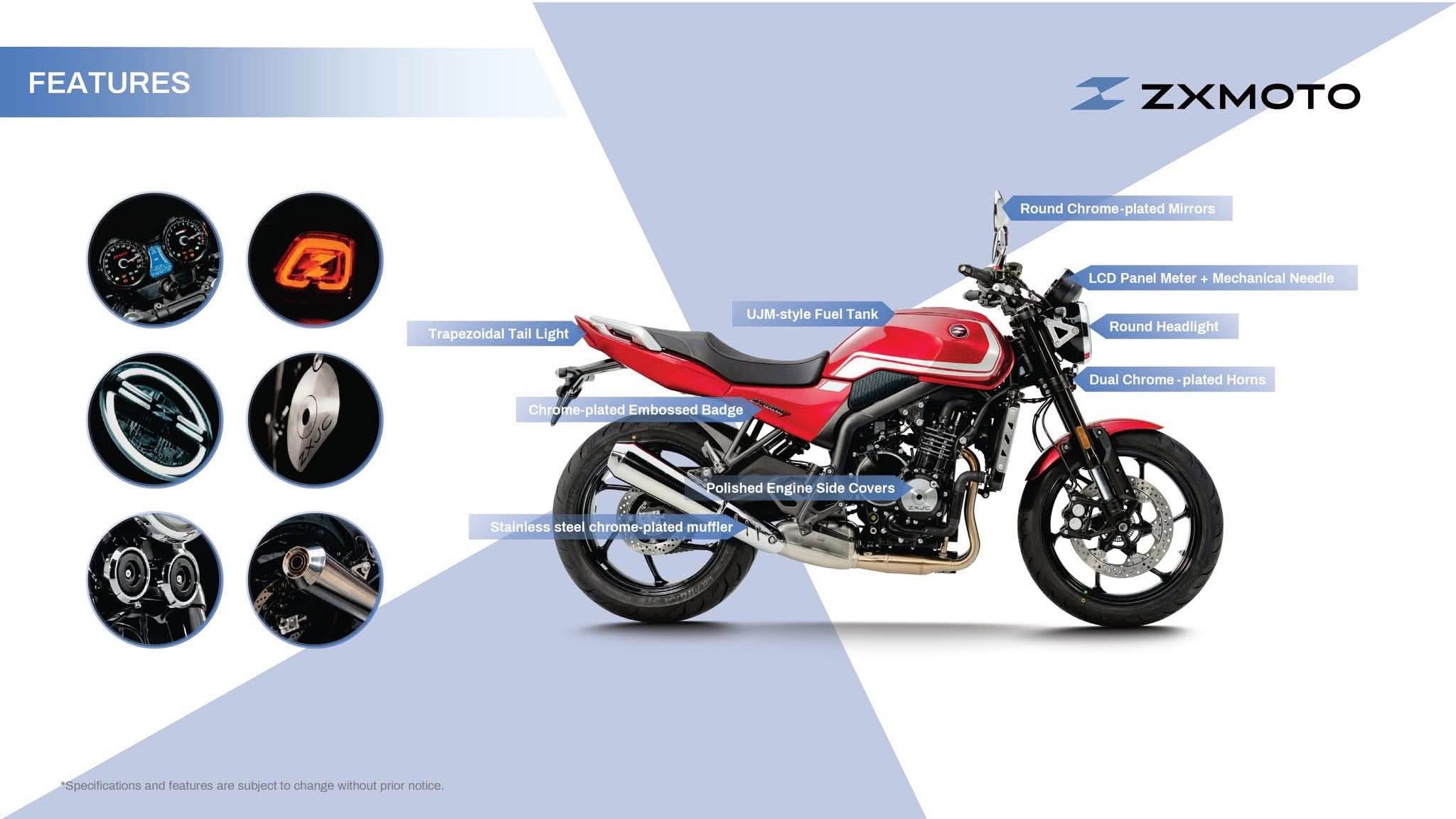 🔥 OPEN BOOKING –ZX MOTO 500F (4 INLINE)🔥 Letak book dulu, motor