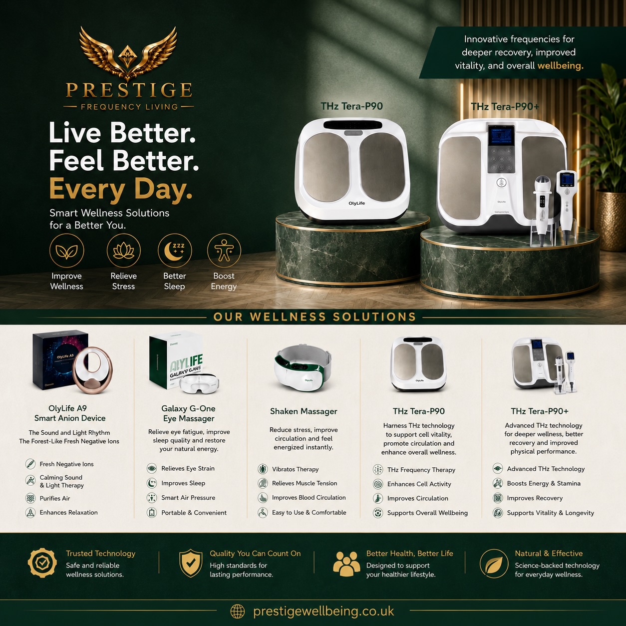 Something new has arrived at Prestige Wellbeing… Meet the OlyLife