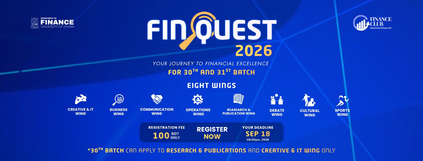 Finance Club, Department of Finance, DU | Dhaka