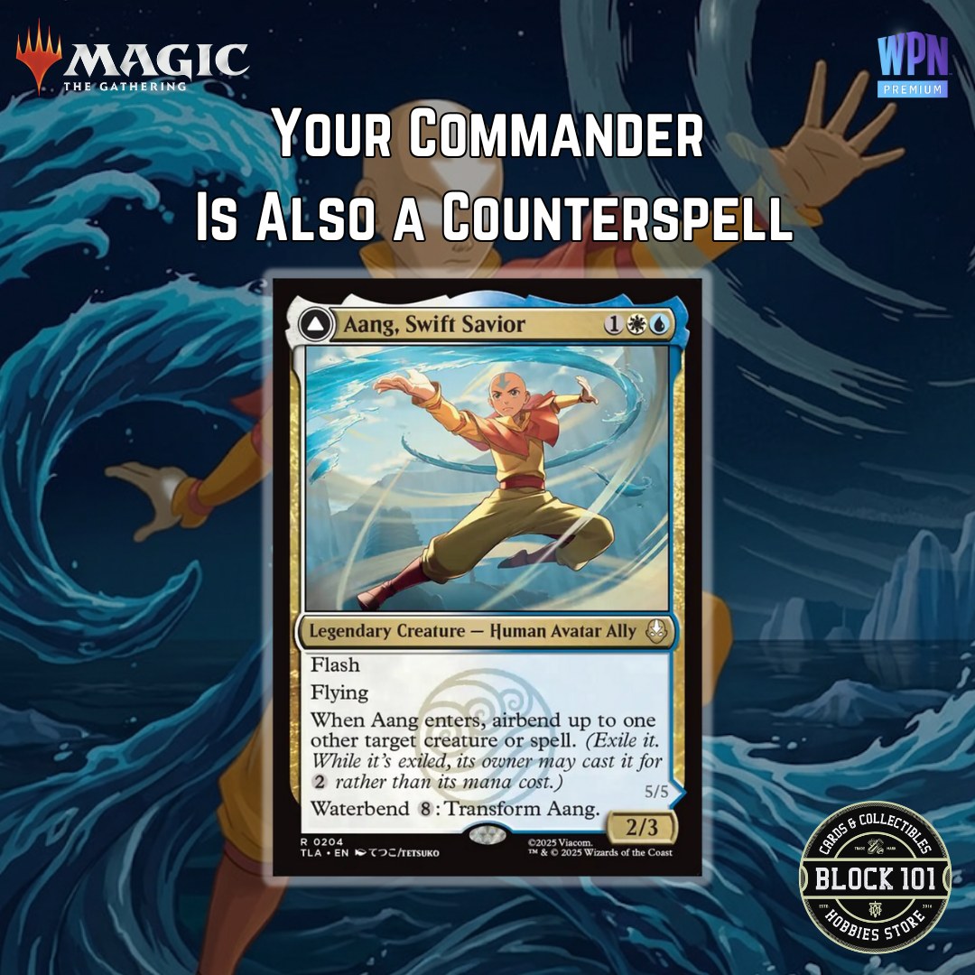 mtg avatar aang commander card Avatar: The Last Airbender Magic The Gathering Deck - Aang's Allies - 5 Color - EDH cEDH - 100 - Custom Deck When the world needed him most A First Look at the