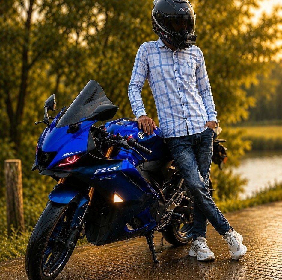Bike ride on road #r15 #bikeriders #instagram | Arif Sk