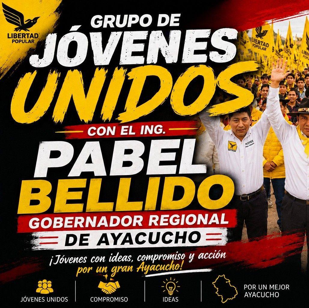 💛🦅 ¡GRACIAS, AYACUCHO! 🇵🇪 Hoy... - Pabel Bellido Juventudes | Facebook