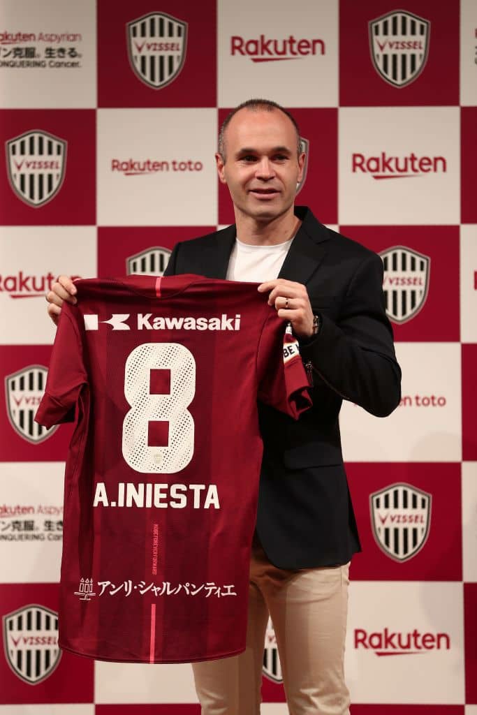 Welcome to Vissel Kobe, Andres Iniesta! (This feels weird, right?)