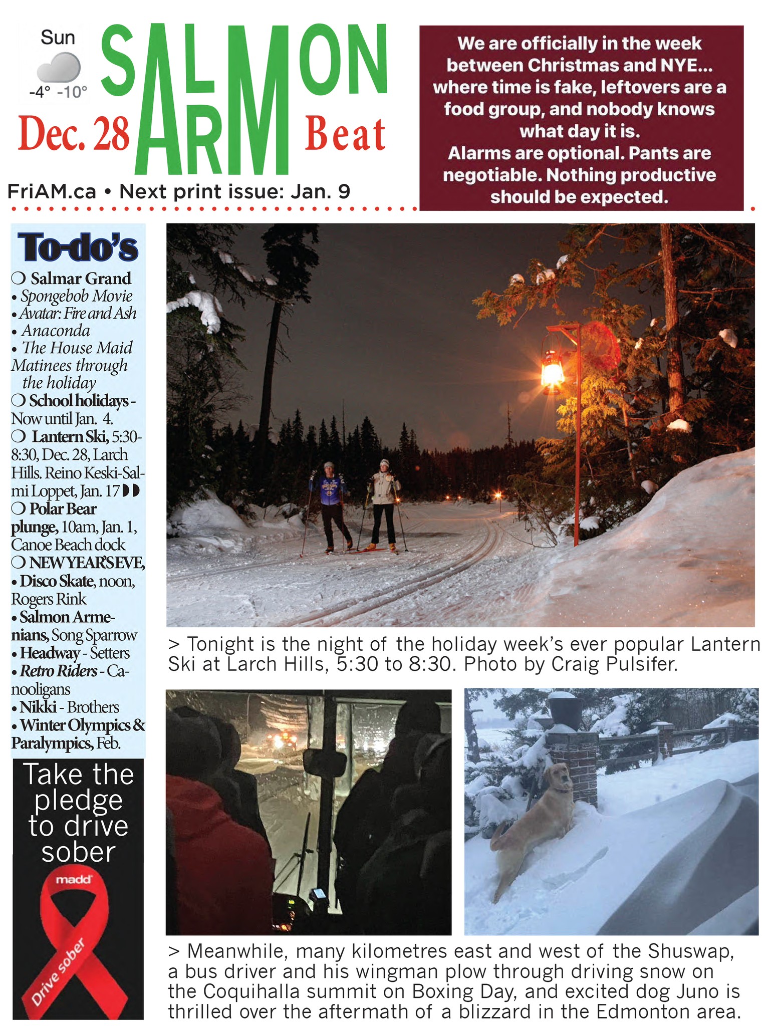 Friday A.M. | Salmon Arm BC