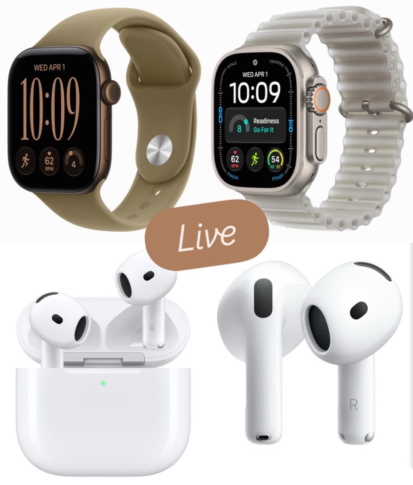 Now live at Amazon! The new AirPods 5, Watch 12 and Ultra 4