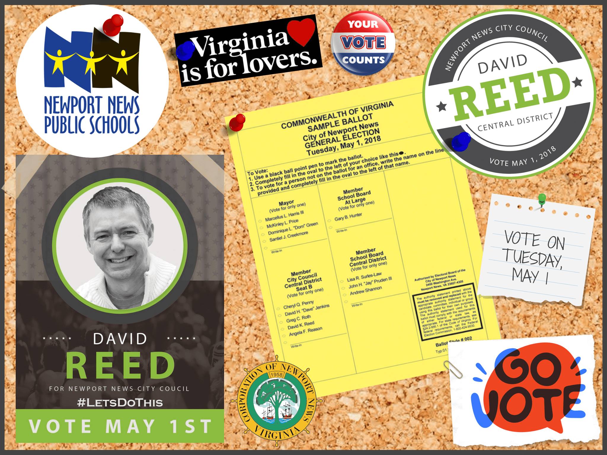 David Reed for City Council