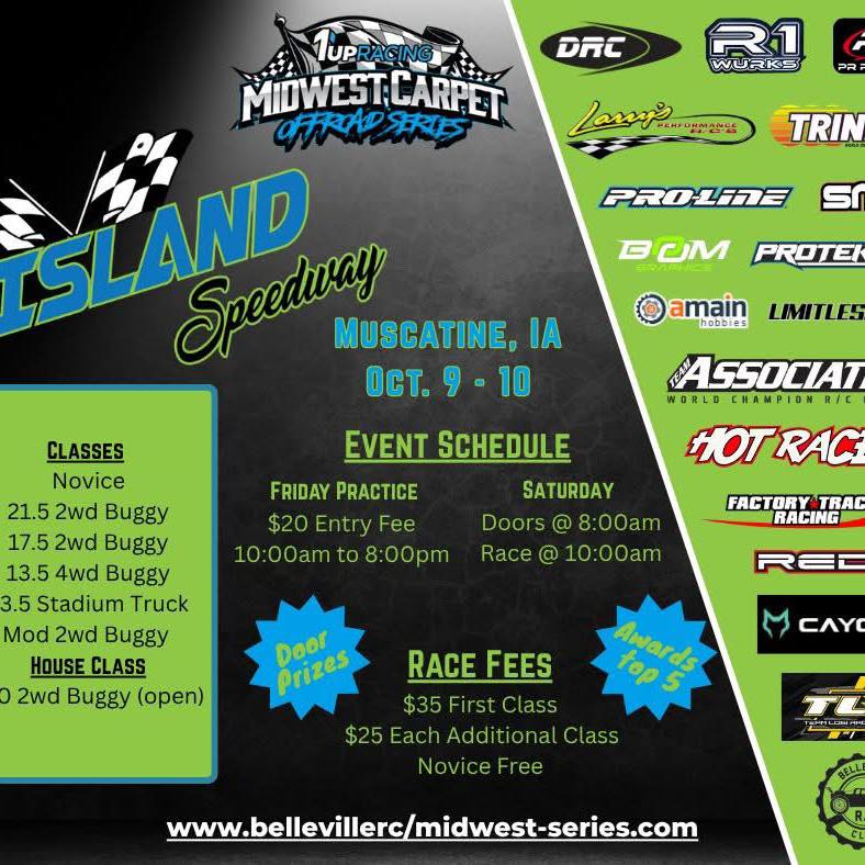 We’ve officially got mains underway here for the 1up Racing Midwest ...