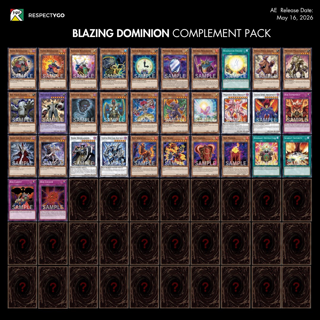 LOOK: Here's a quick update on the Blazing Dominion Asian English