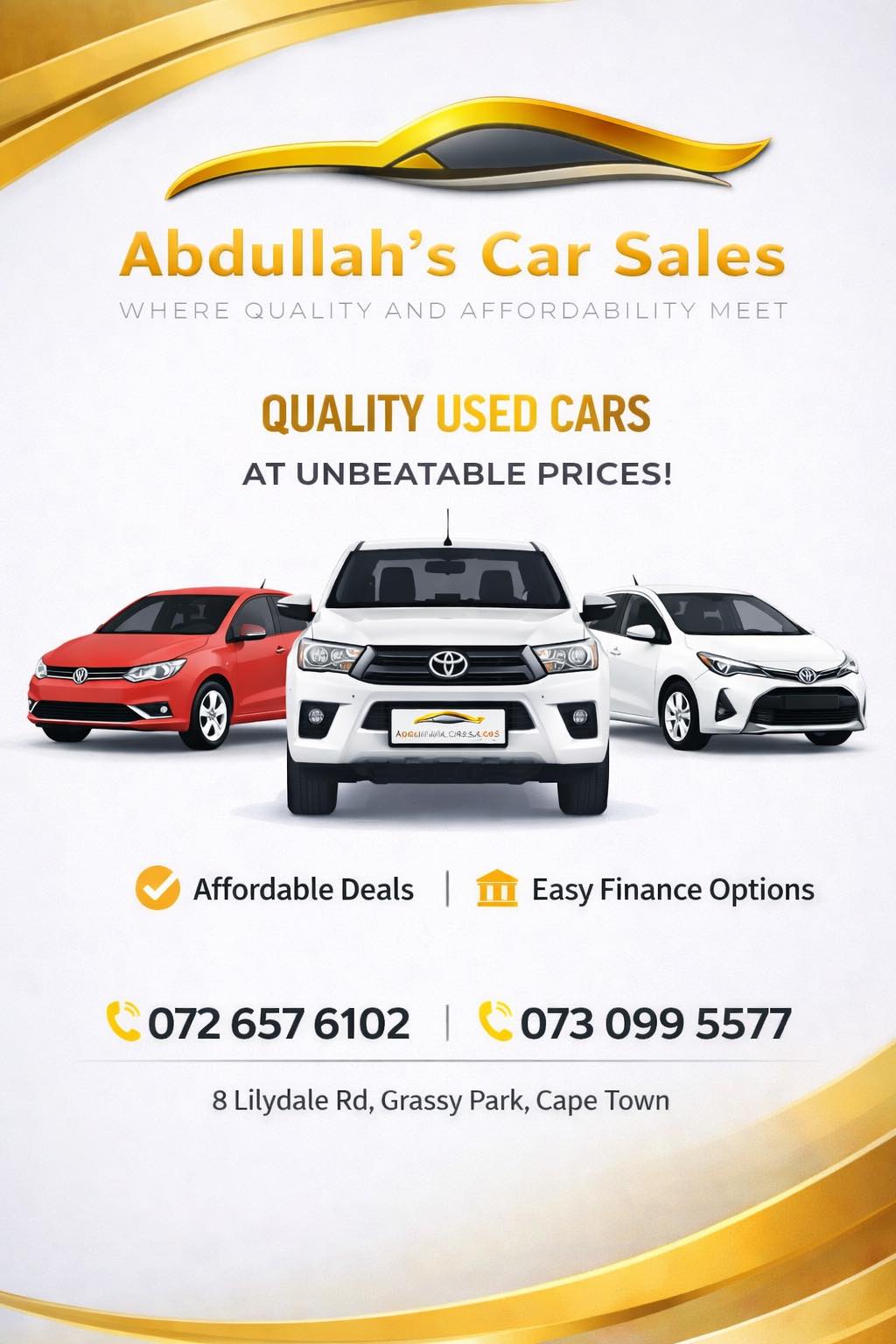 Abdullah's car sales | Cape Town