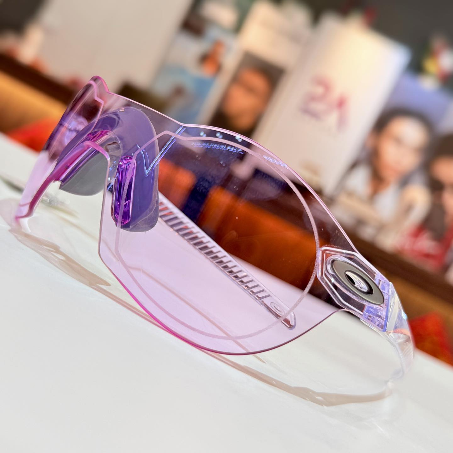 The Oakley Re:SubZero is an ultra-light, futuristic shield-style 