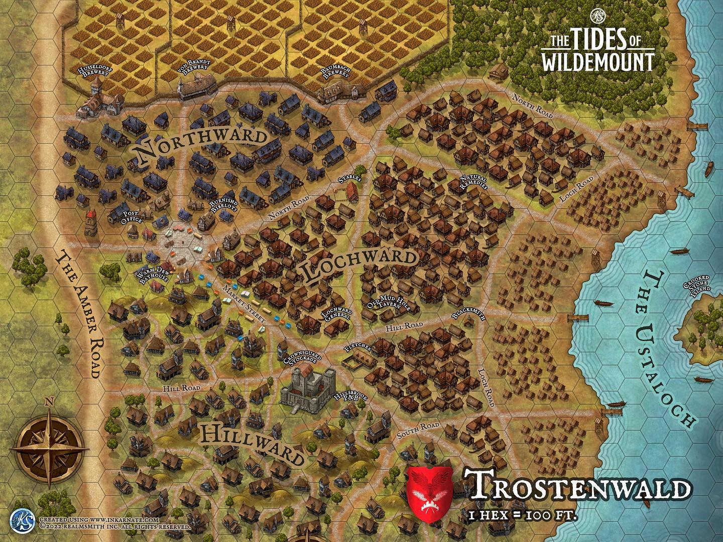 RealmSmithtv - Our version of #trostenwald using @inkarnaterpg for # ...