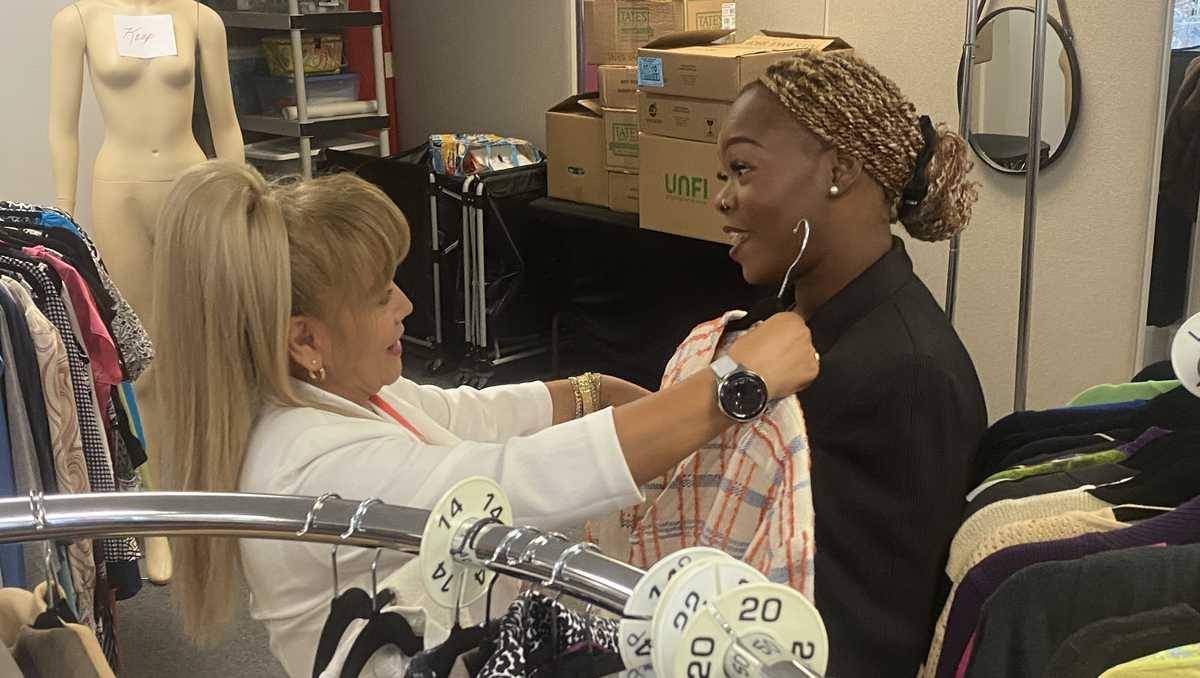dress for success palm beach county Cabana Shift Dress for Success Palm Beaches