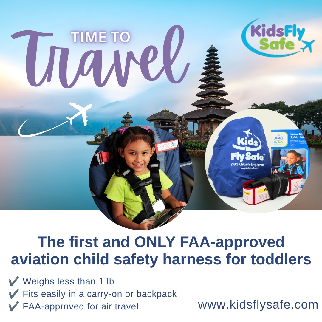 CARES - Kids Fly Safe Airplane Safety Harness (@KidsFlySafe