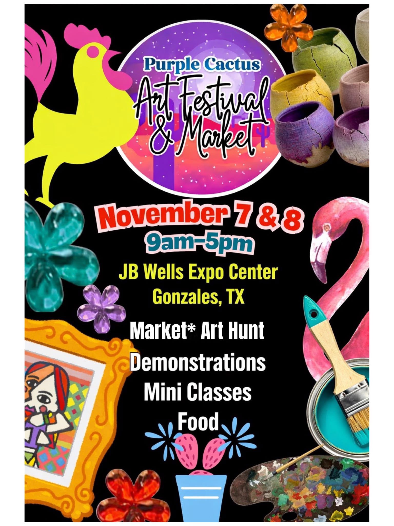 Purple Cactus Art Festival & Market 2026