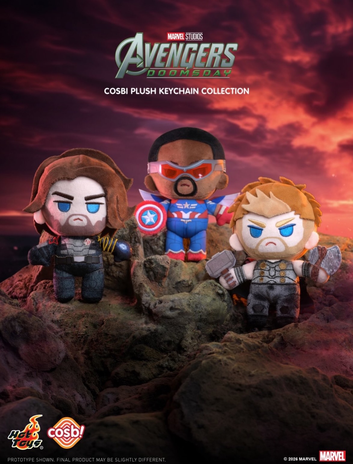 HOTTOYS COSBABY KEYCHAIN マーベル 7個セット オンラインショップ