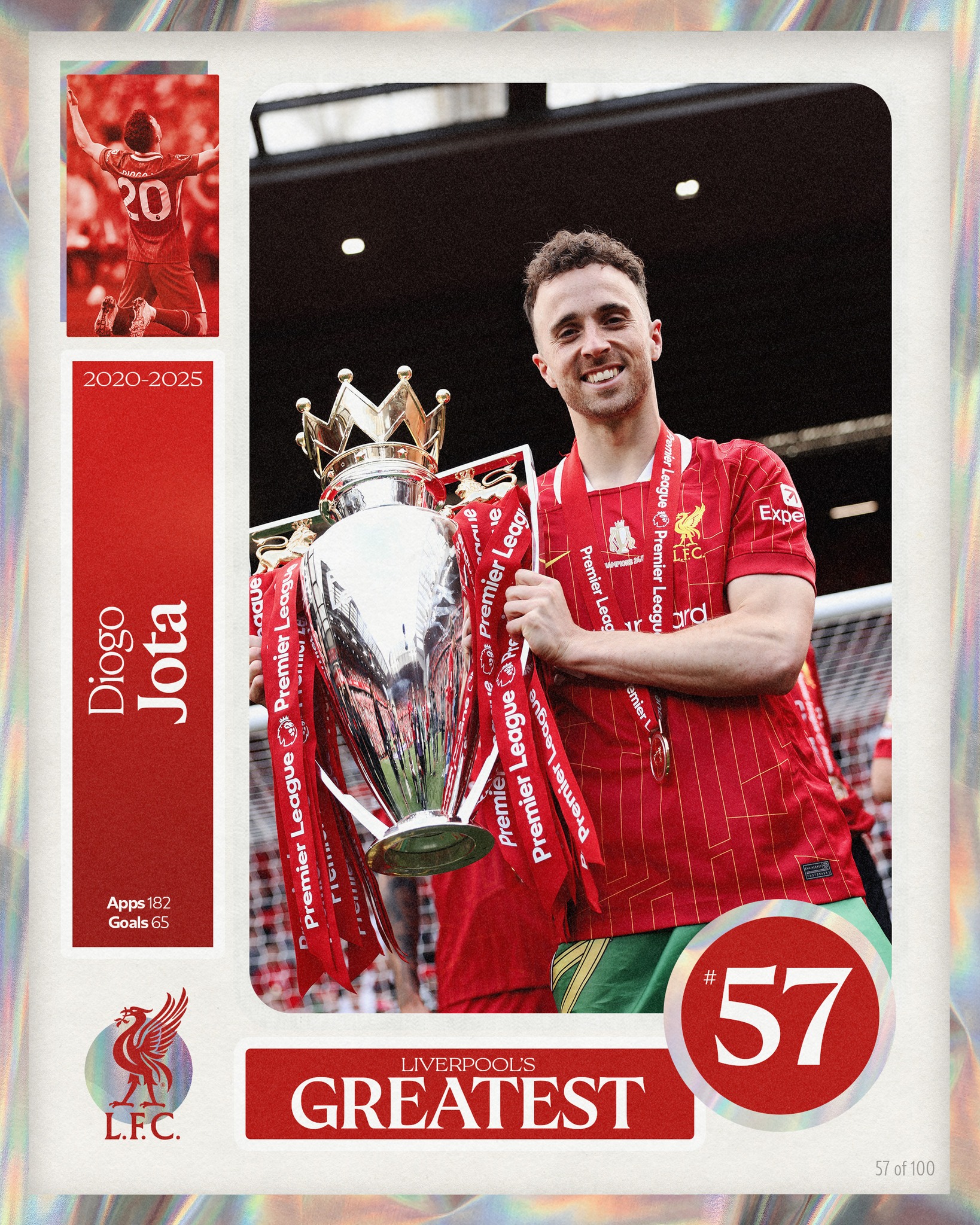 Liverpool's Greatest - No.57: Diogo Jota ❤️
