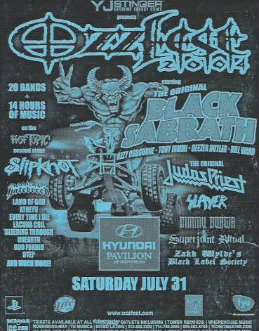 July 31, 2004 Glen Helen Amphitheater San Bernardino, California