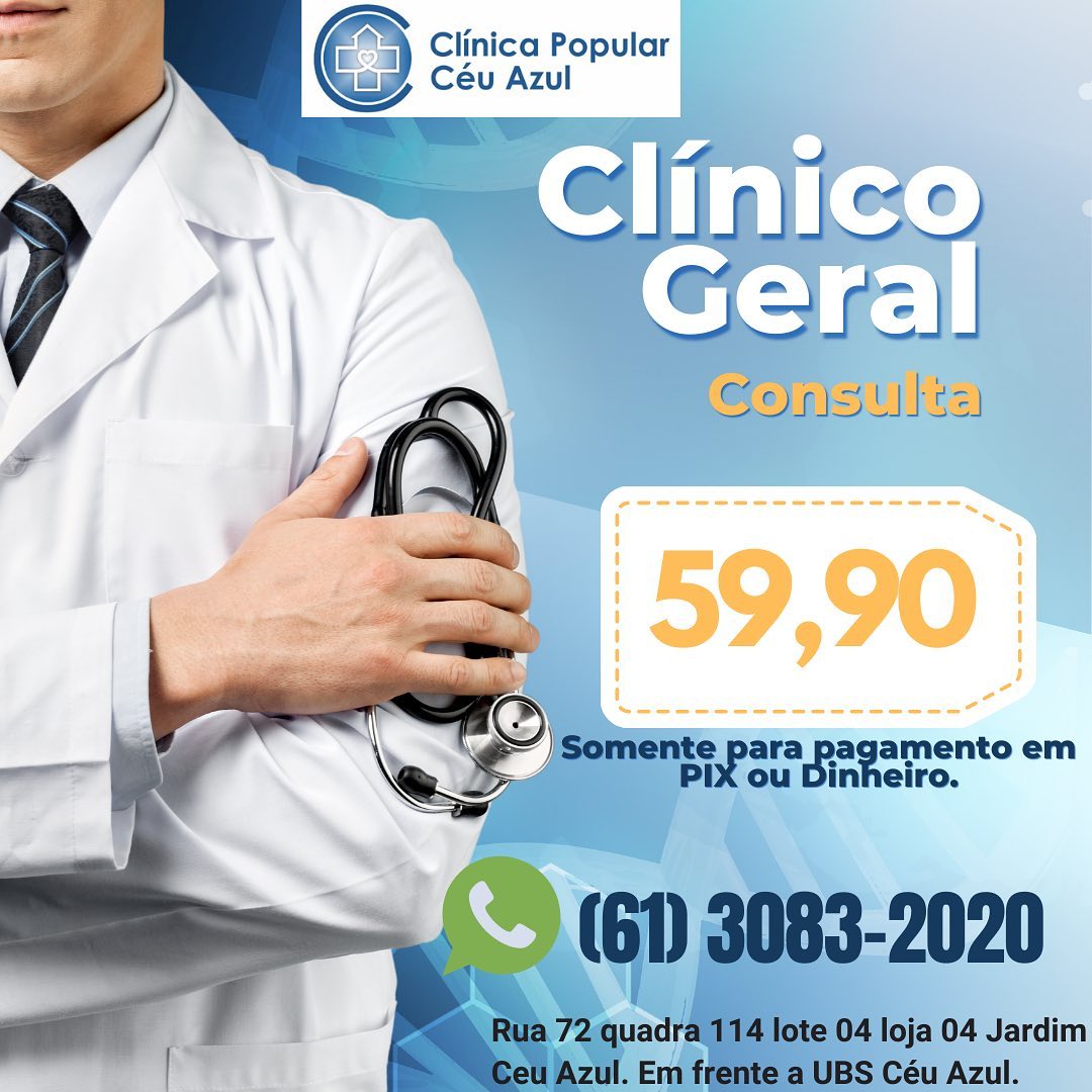 Clínica Popular Céu Azul | Valparaíso de Goiás GO