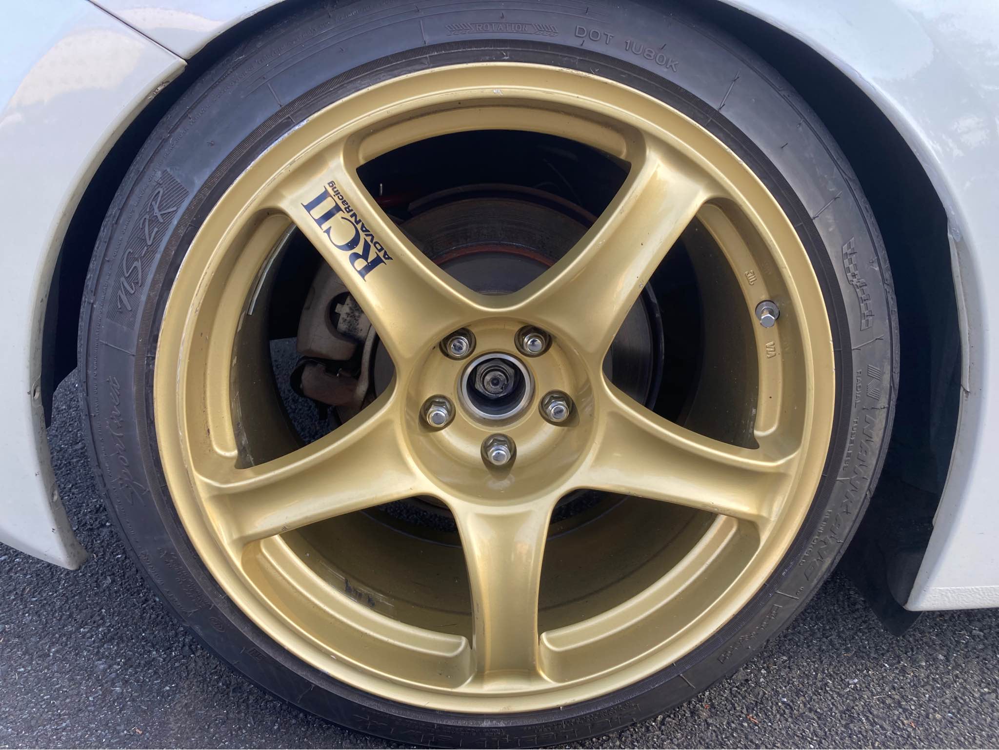 Advan RC2 5x100 17x9.5 +35 and 17x8.5 +45 - Car Wheels, Tires & Parts ...