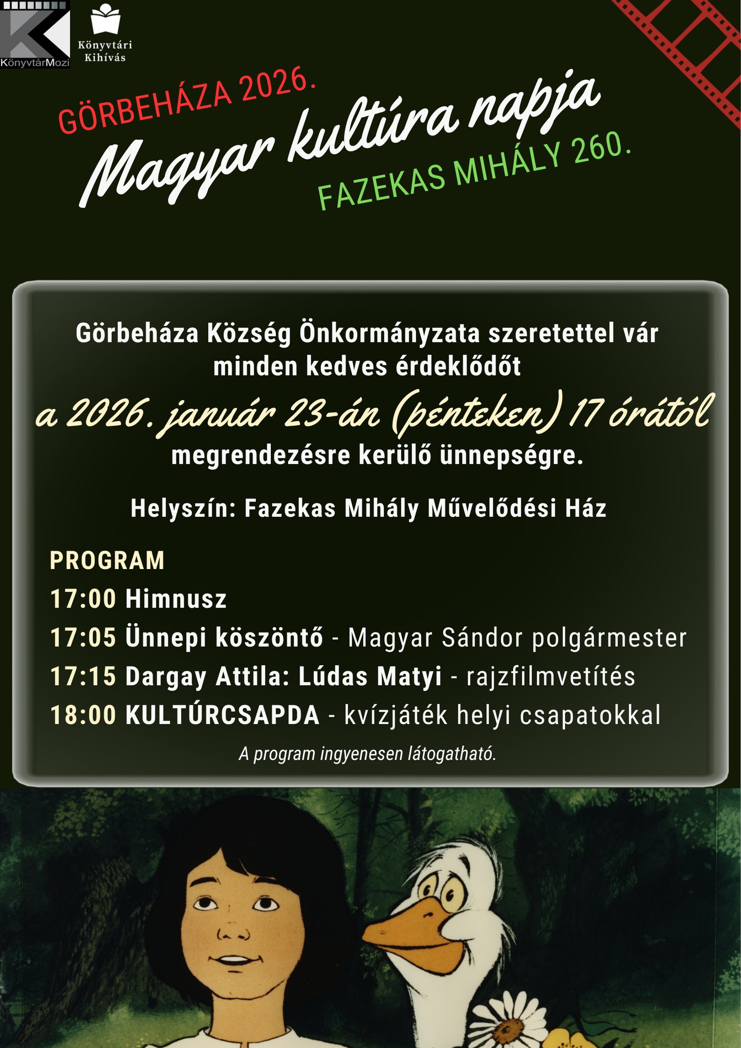 Cserfa , Cserfes, Cserfácska Népdalkör Görbeháza