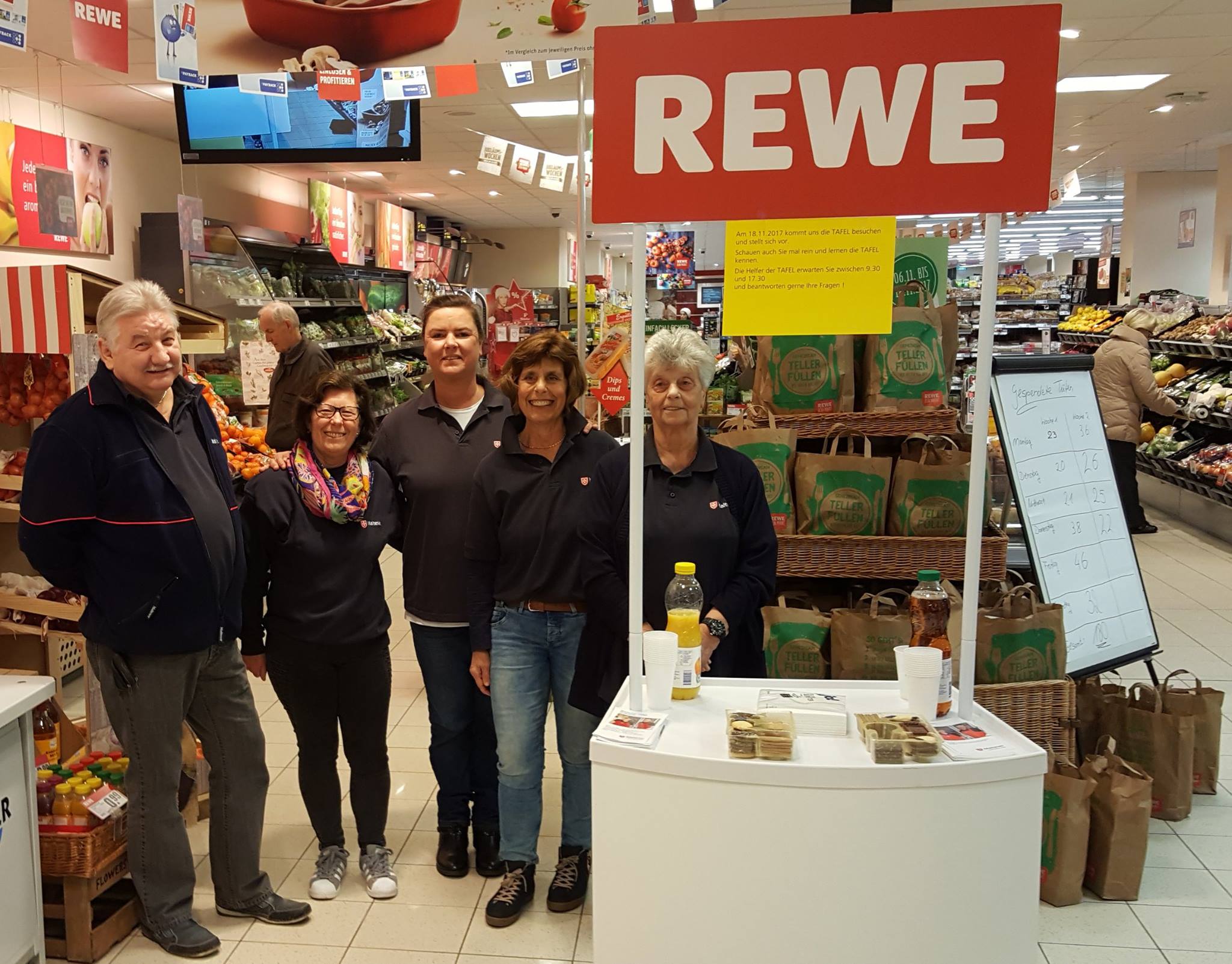 Rewe Spendenaktion Ein Voller Erfolg Mit Malteser Tafel