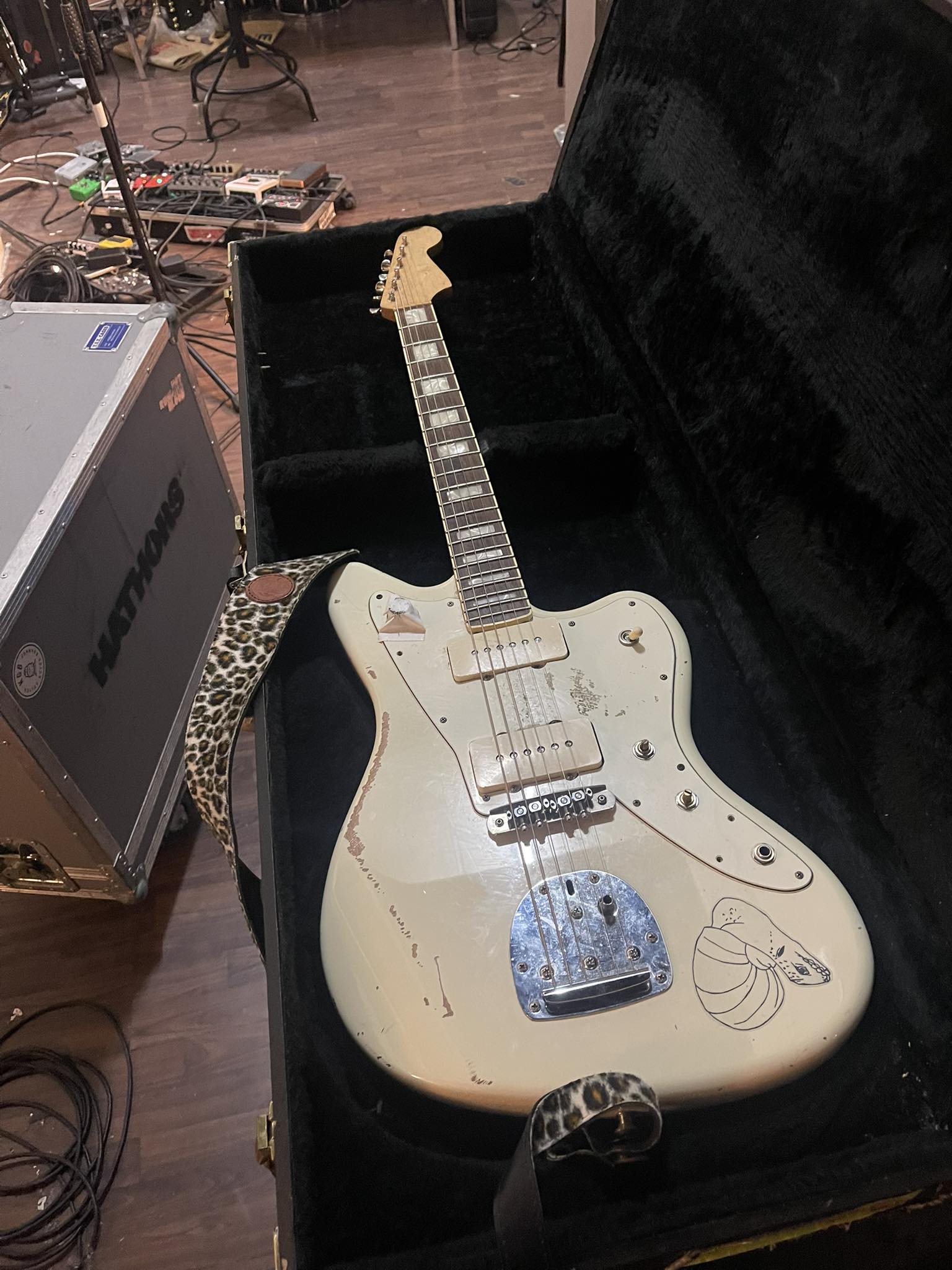 Warmoth Jazzmaster with Mastery Bridge and Tremolo, Fender Locking