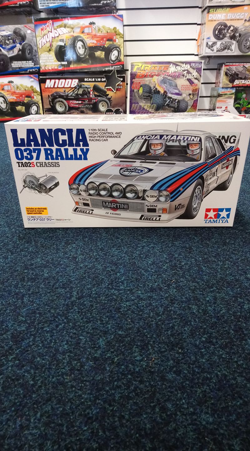 Tamiya have announced they be making their Lancia 037 Rally on