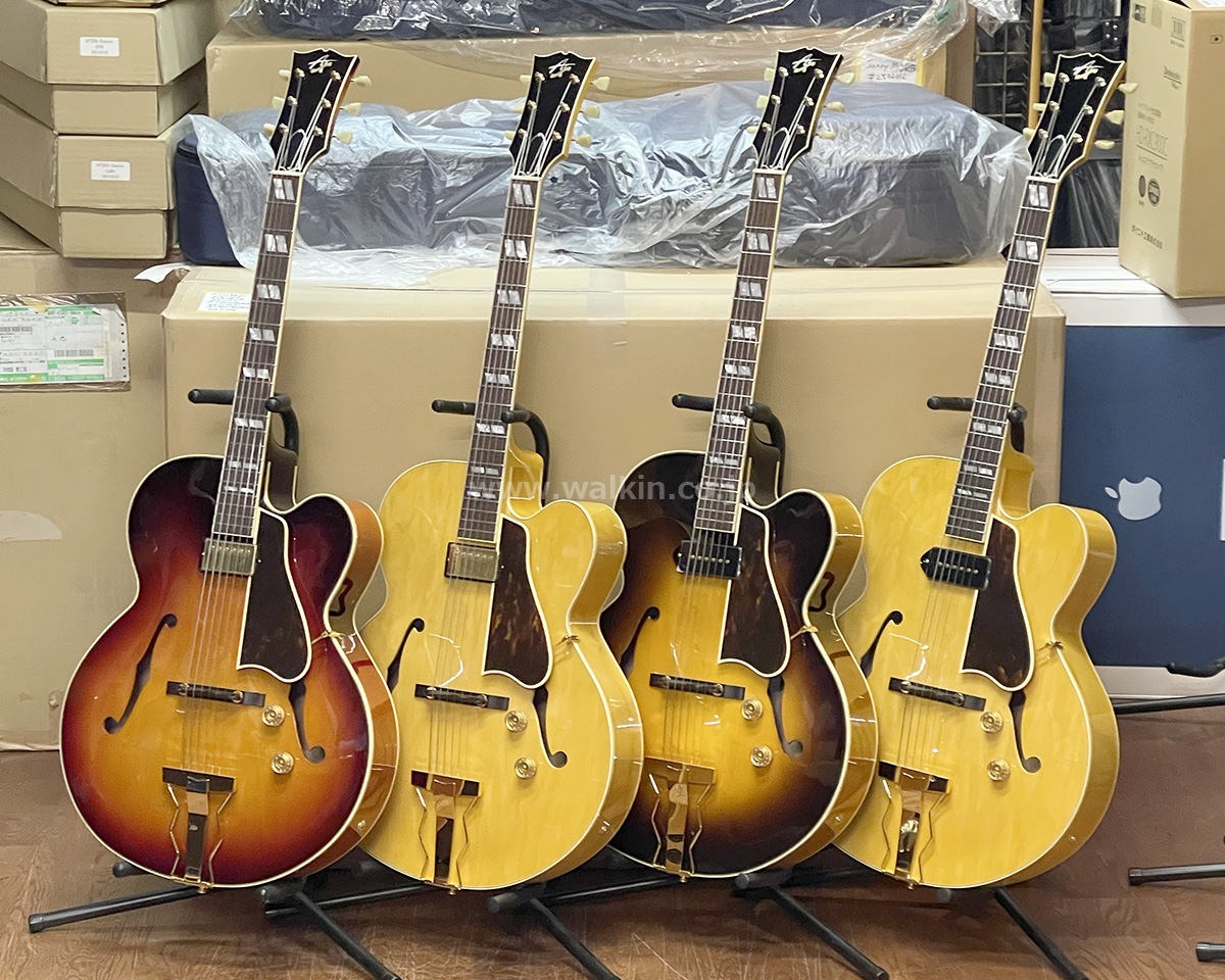 2026年はArchtop Tributeシリーズ大幅増産決定！= 品切れしておりまし