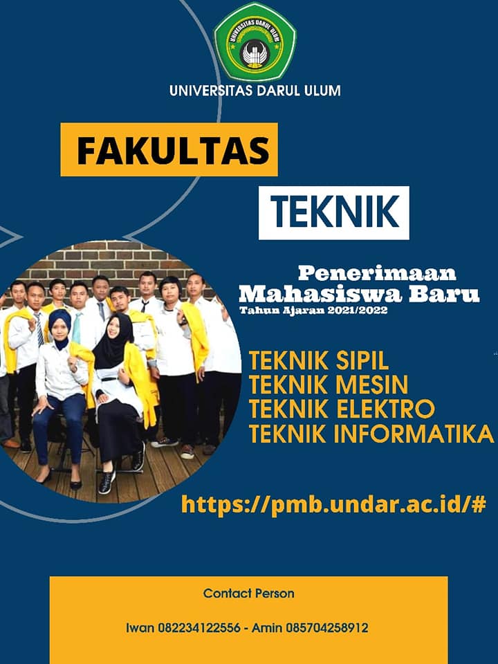 Fakultas Teknik UNDAR... - Fakultas Teknik UNDAR Jombang