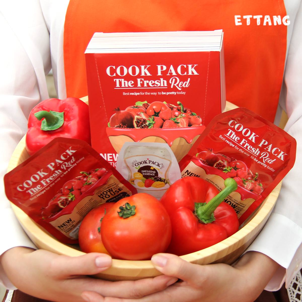 COOK PACK THE FRESH RED . 수분,... - 피부를 위한 즐겁고 건강한 휴식-Ettang | Facebook