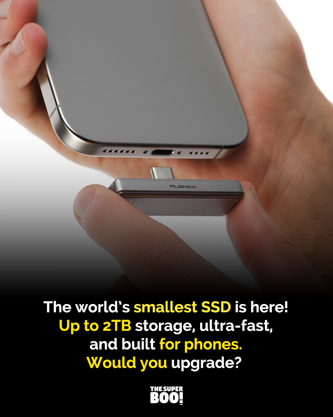 Meet the Planck SSD, the smallest SSD designed for creators