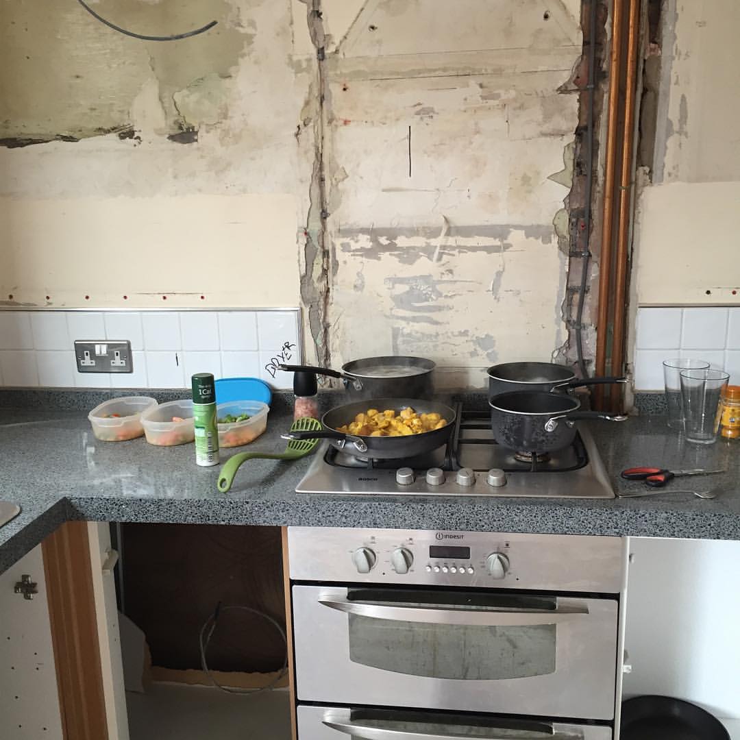 Game Changing Fitness - We are in the middle of having our kitchen ...