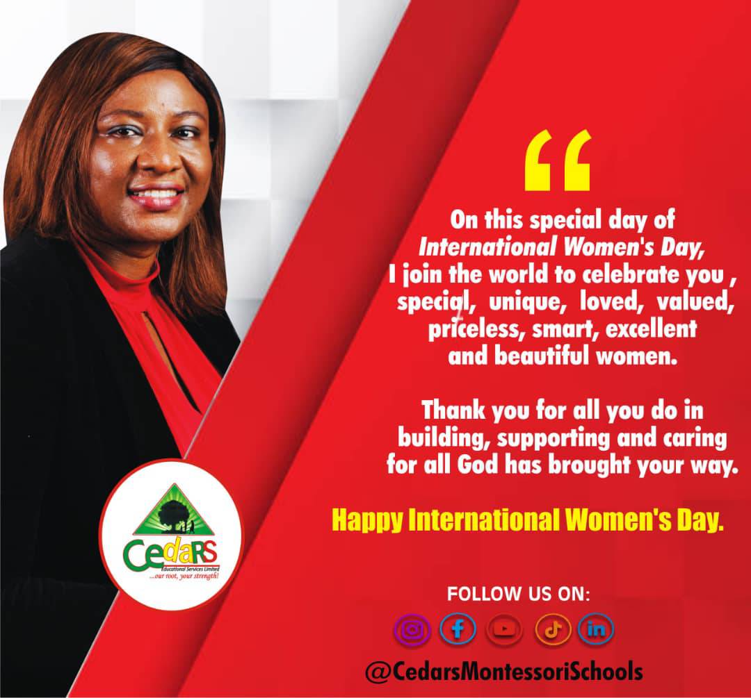 HAPPY INTERNATIONAL WOMEN'S DAY On this special day of International ...