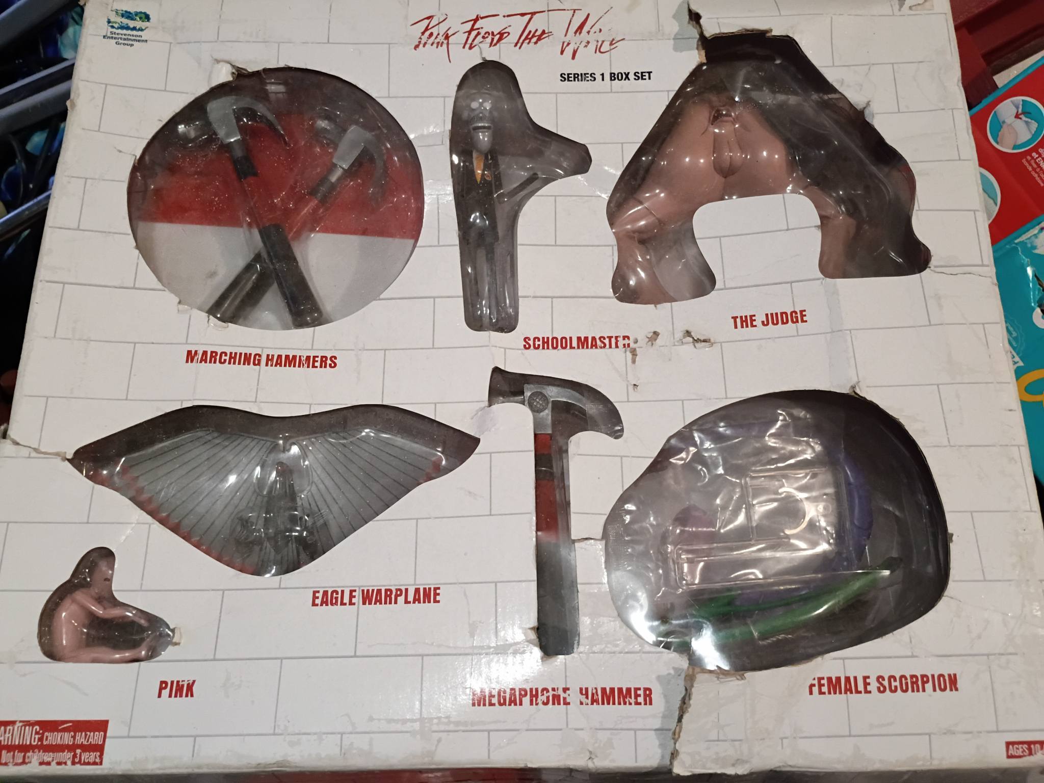 Pink Floyd The Wall figures by Seg series 1 and 2