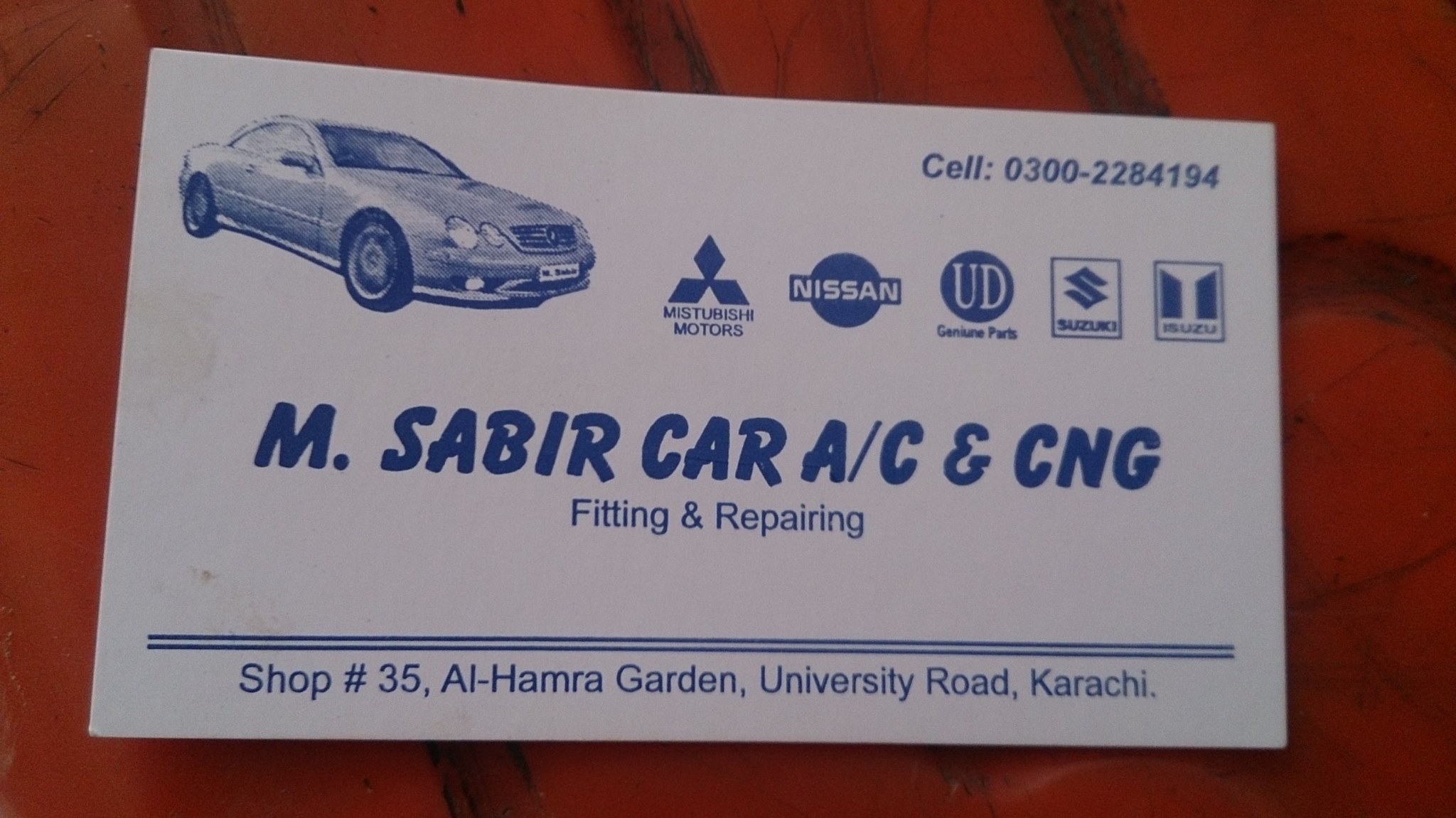 Sabir Car AC and CNG | Karachi