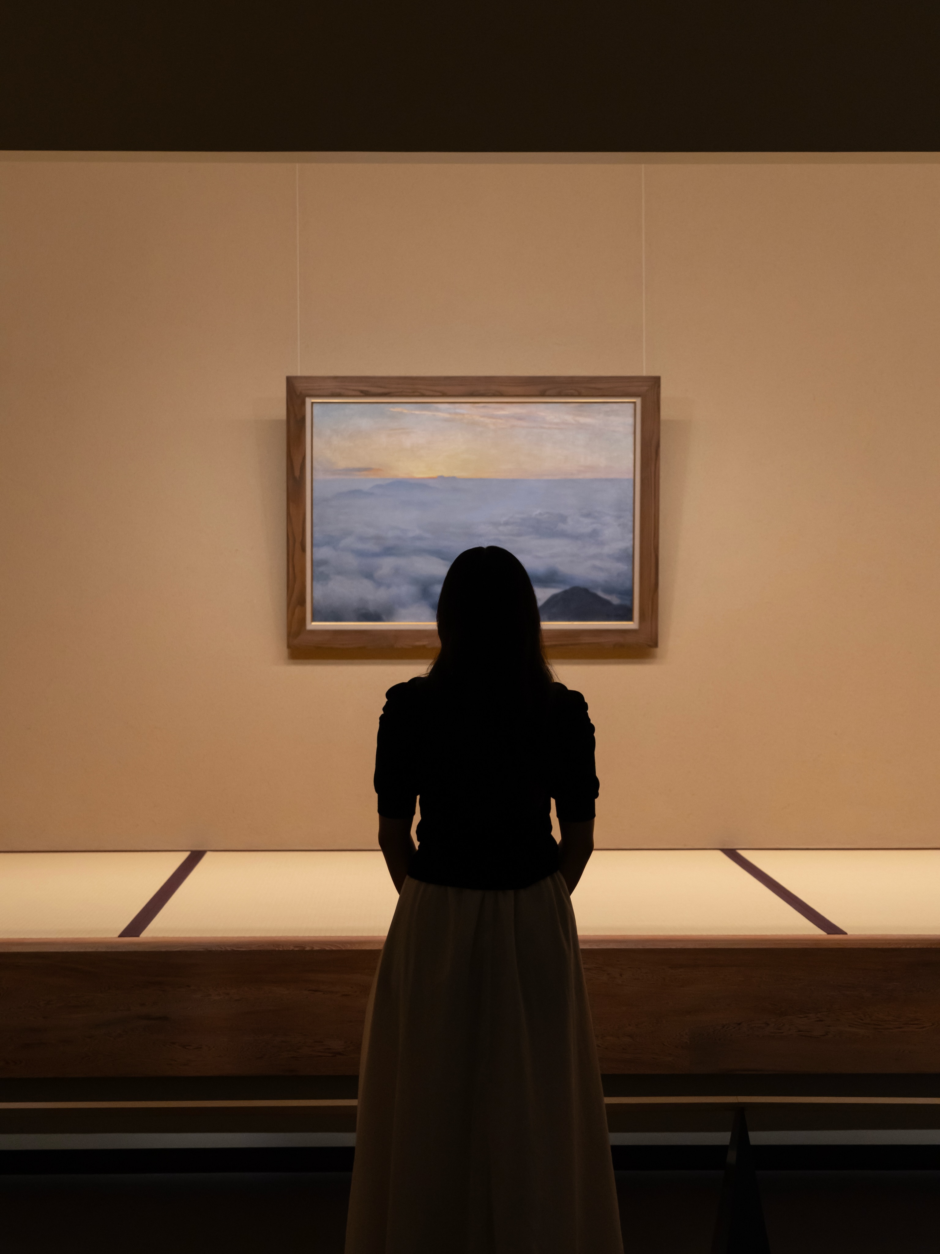 MOA - こちらの作品は、現在展示中の伊東深水の「三千歳(みちとせ