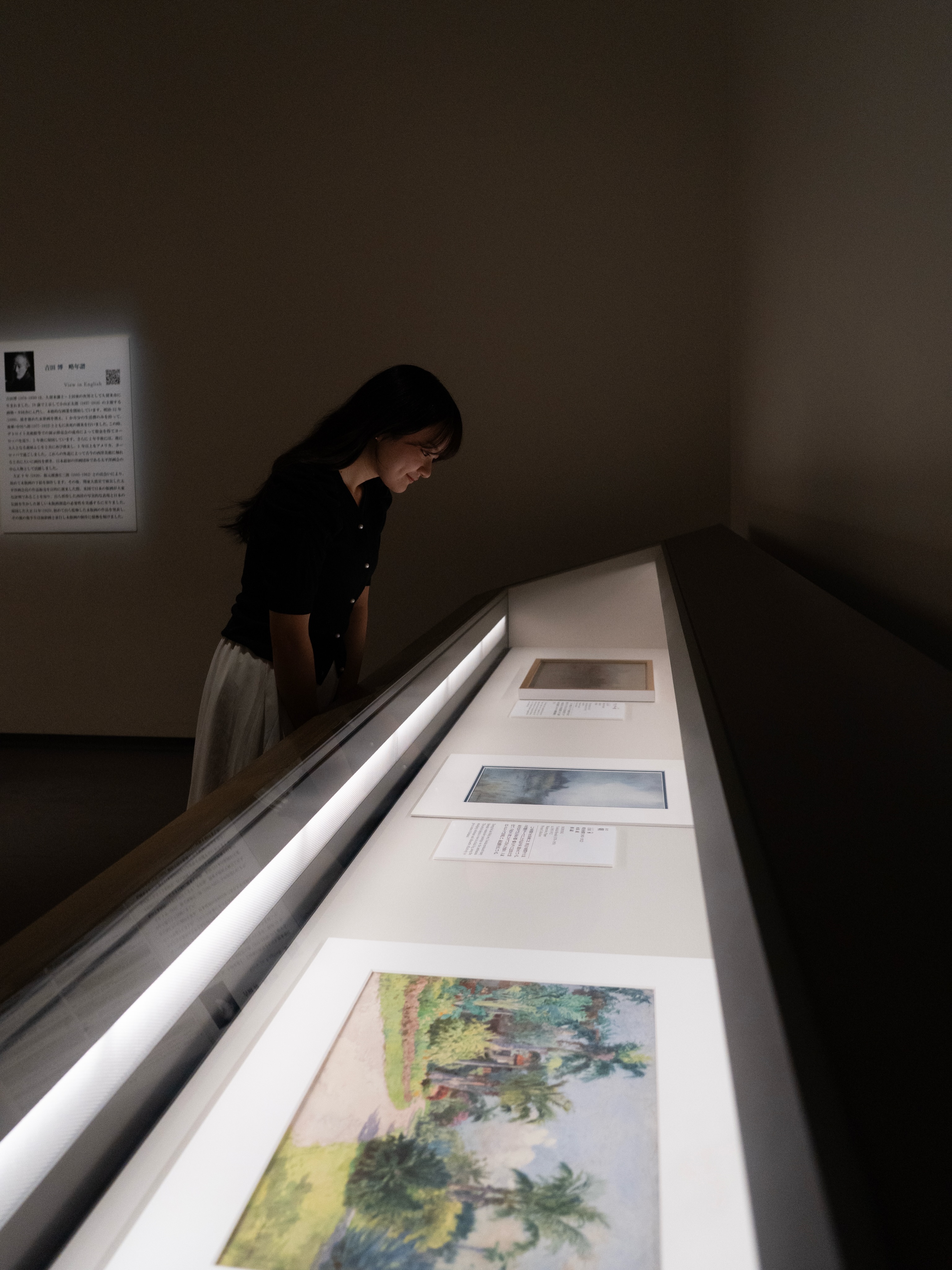 展示品の紹介】 円窓九美人図 鳥文斎栄之 鳥文斎栄之（1756～1829）は