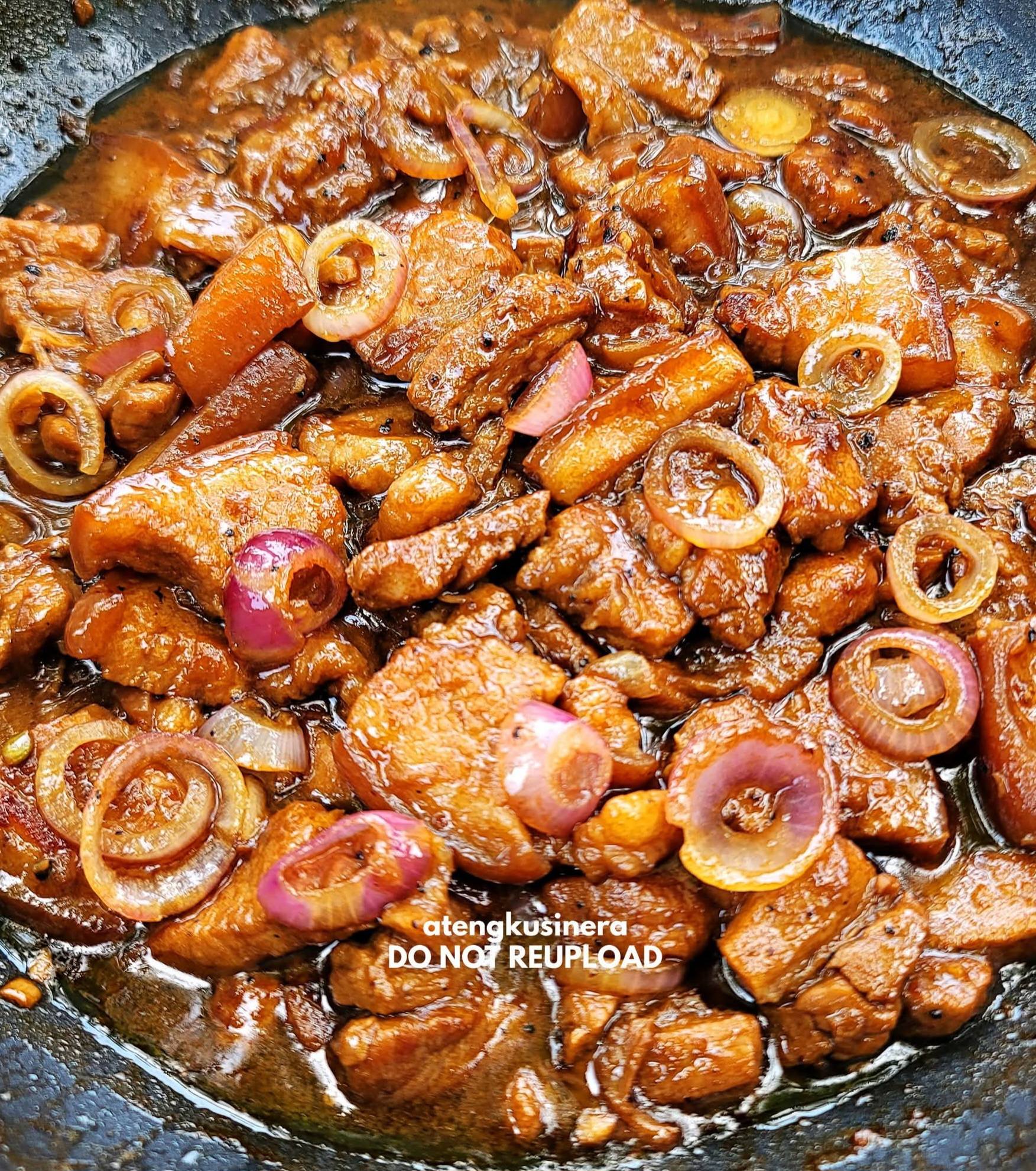 Ateng - PORK STEAK RECIPE INGREDIENTS: 1 kilo Pork belly 3 tbsp. Soy ...