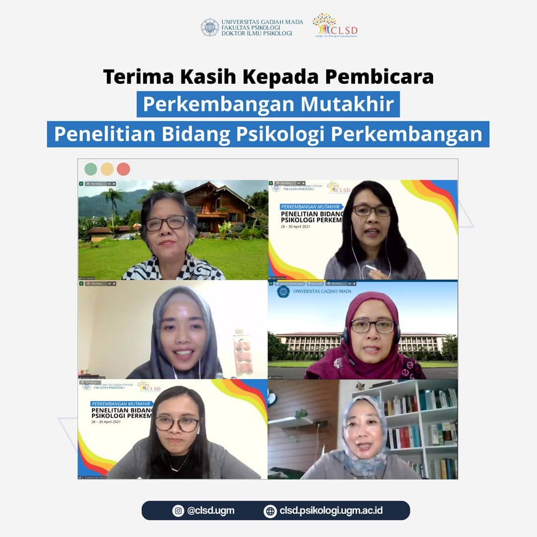 CLSD UGM - [Terima Kasih Pembicara: Perkembangan Mutakhir...