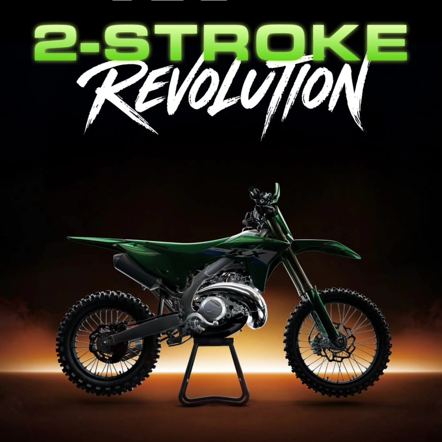 ティム It's been over 20 years since Kawasaki has made a two-stroke bike